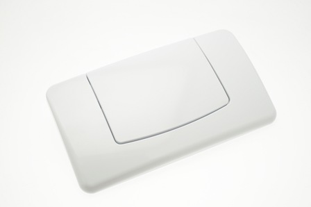 Placca New Push bianca