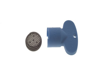 Rompigetto a scomparsa M17,5x1 lavabo con chiave serie O2